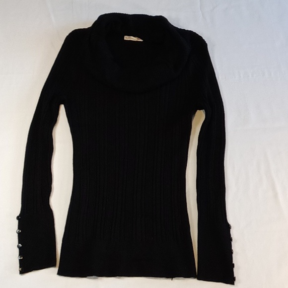 It's Our Time Sweater Large Black Long Sleeves - Picture 1 of 8